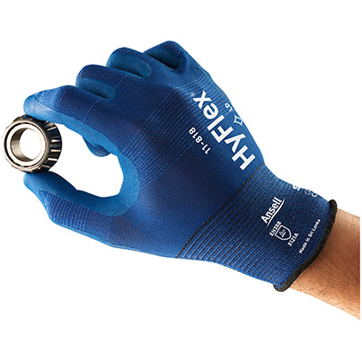 Ansell HyFlex 11-818 Nitrile-Coated Work Gloves