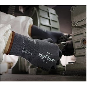 Ansell HyFlex 11-840 Nitrile-Coated Work Gloves