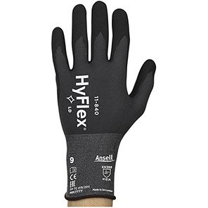 Ansell HyFlex 11-840 Nitrile-Coated Work Gloves 11