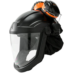 Skytec Sentinel PAPR Helmet with Ear Defenders