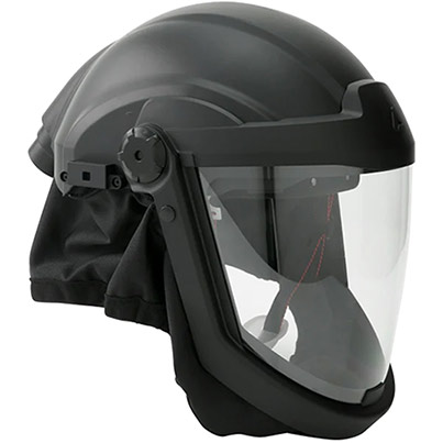 Skytec Sentinel PAPR Helmet with Ear Defenders
