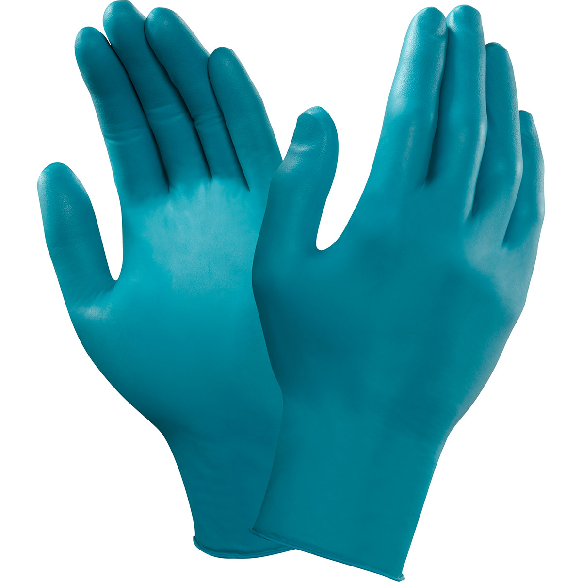 Ansell TouchNTuff 92500 Green Nitrile Disposable Gloves (Box of 100