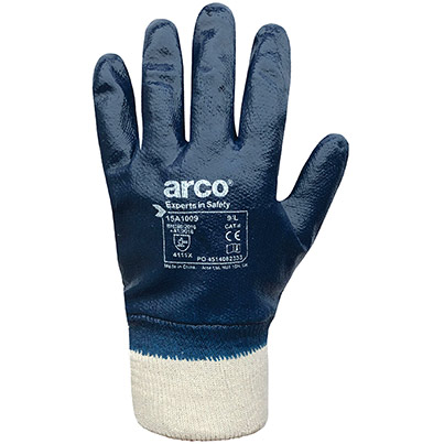 Arco Heavyweight Fully Nitrile-Coated Work Gloves