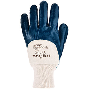 Arco Essentials Heavyweight Nitrile-Coated Work Gloves 10