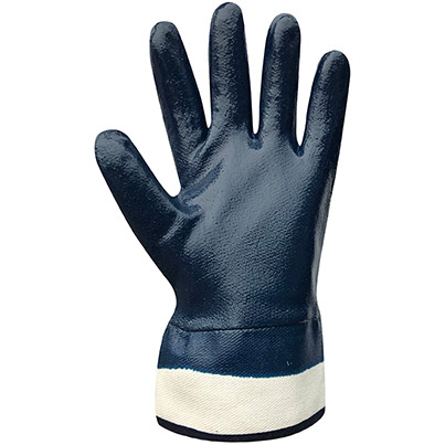 Arco Full Heavyweight Safety-Cuff Nitrile-Coated Gloves