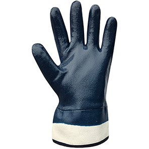 Arco Full Heavyweight Safety-Cuff Nitrile-Coated Gloves