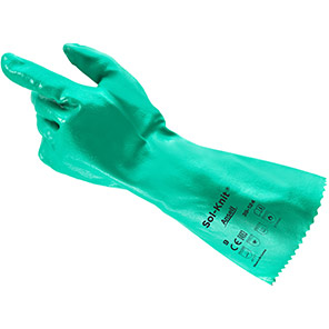 Ansell AlphaTec 39-124 Nitrile Chemical-Resistant Gloves