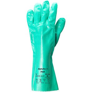 Ansell AlphaTec 39-124 Nitrile Chemical-Resistant Gloves