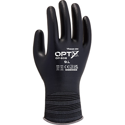 Wonder Grip OP-608 Nitrile-Coated Work Gloves