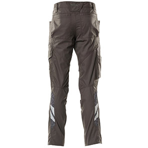 MASCOT ACCELERATE 18379 Anthracite Grey Work Trousers with Kneepad Pockets