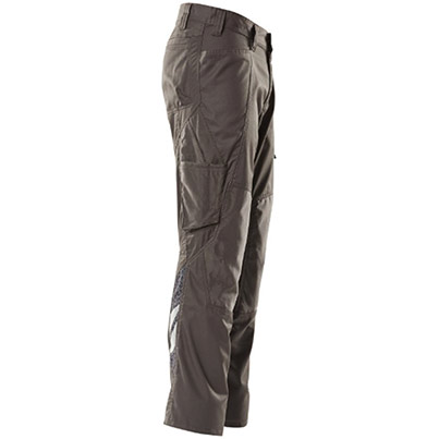 MASCOT ACCELERATE 18379 Anthracite Grey Work Trousers with Kneepad Pockets