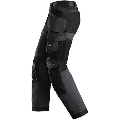 Snickers AllroundWork 6251 Men’s Black Trousers with Holster Pockets