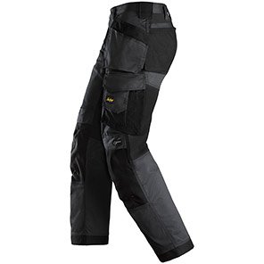 Snickers AllroundWork 6251 Men’s Black Trousers with Holster Pockets