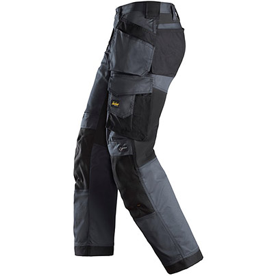 Snickers AllroundWork 6251 Men’s Grey/Black Trousers with Holster Pockets