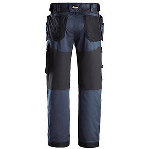 Snickers AllroundWork 6251 Men’s Navy/Black Trousers with Holster Pockets