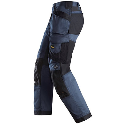 Snickers AllroundWork 6251 Men’s Navy/Black Trousers with Holster Pockets