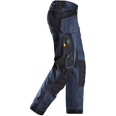 Snickers AllroundWork 6251 Men’s Navy/Black Trousers with Holster Pockets