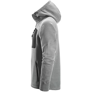 Snickers FlexiWork 8041 Men’s Grey Fleece Hoodie