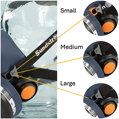 Sundström SR 100 Half-Face Respirator Mask