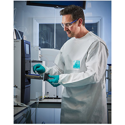 Ansell AlphaTec 2000 Model 214 White Chemical Gown