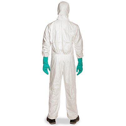 DuPont Tyvek 400 APX TA198S White Chemical Coveralls