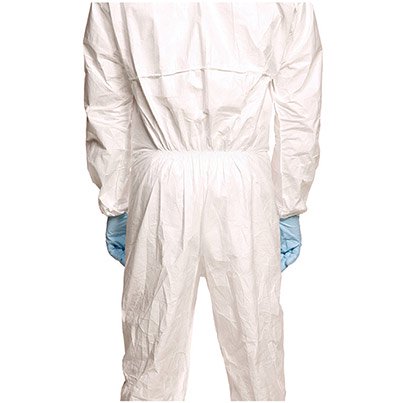 DuPont Tyvek 400 APX TA198S White Chemical Coveralls