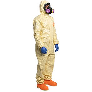 DuPont Tychem 6000 SFR Yellow Chemical Coveralls