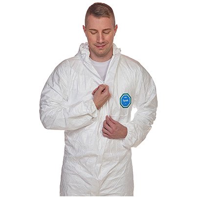 DuPont Tyvek 500 Xpert BioCircle CHF5 Chemical Coveralls