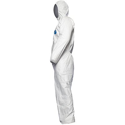 DuPont Tyvek Xpert White Chemical Coveralls (Pack of 25)