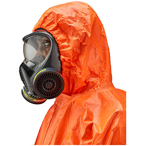 Ansell AlphaTec 4000 CFR Model 111 Orange Chemical Coverall