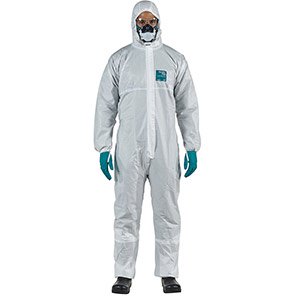 Ansell AlphaTec 2000 STANDARD Model 111 White Chemical Coverall