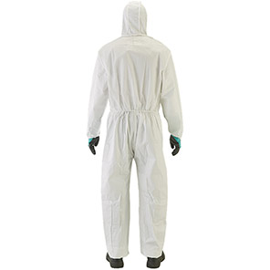 Ansell AlphaTec 2000 COMFORT Model 129 White Chemical Coverall