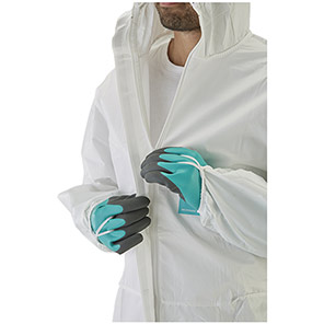 Ansell AlphaTec 2000 COMFORT Model 129 White Chemical Coverall