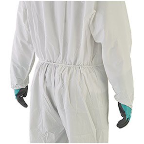 Ansell AlphaTec 2000 COMFORT Model 129 White Chemical Coverall