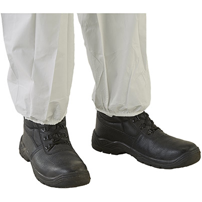 Ansell AlphaTec 2000 COMFORT Model 129 White Chemical Coverall