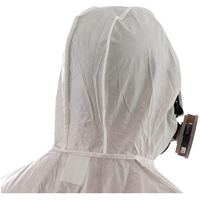Ansell AlphaTec 2000 COMFORT Model 129 White Chemical Coverall