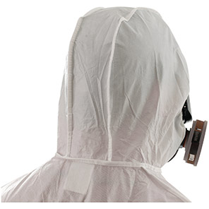 Ansell AlphaTec 2000 COMFORT Model 129 White Chemical Coverall