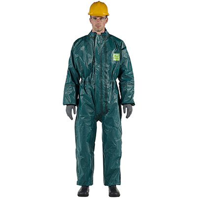 Ansell AlphaTec 4000 Model 103 Green Chemical Coverall