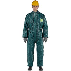 Ansell AlphaTec 4000 Model 103 Green Chemical Coverall 2XL