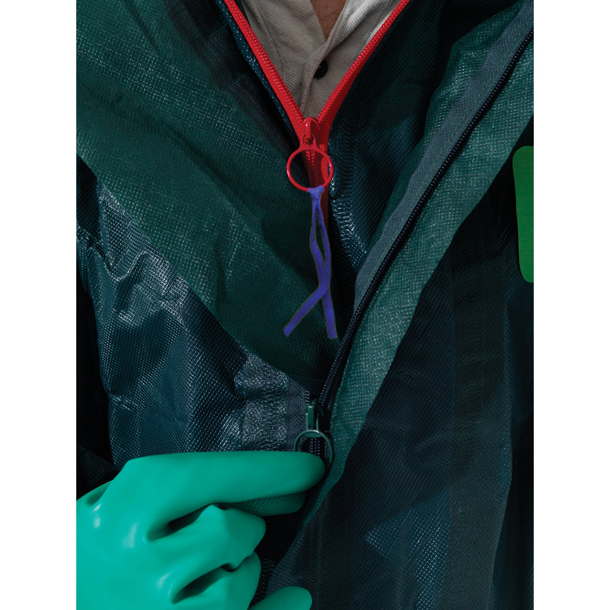 Ansell AlphaTec 4000 Model 111 Green Chemical Coverall Ansell Multi