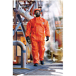 Ansell AlphaTec 5000 Model 111 Orange Chemical Coverall