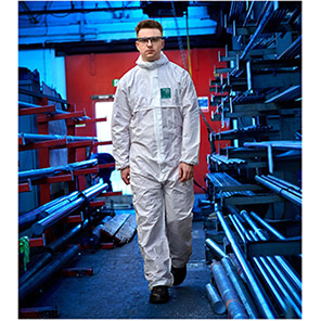 Ansell AlphaTec 1800 STANDARD Model 111 White Chemical Coverall