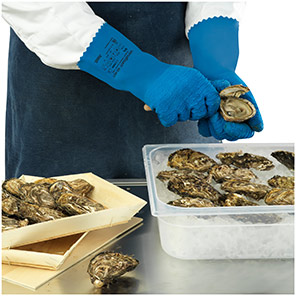Ansell AlphaTec 62-401 Latex Chemical-Resistant Gloves