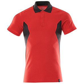 MASCOT ACCELERATE 18383 Men’s Red/Black Polo Shirt 4XL