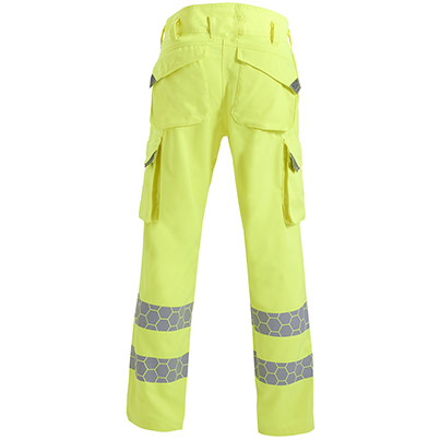 ProGARM TR270F Women's Yellow Hi-Vis Arc-Flash Cargo Trousers