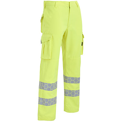 ProGARM TR270F Women's Yellow Hi-Vis Arc-Flash Cargo Trousers
