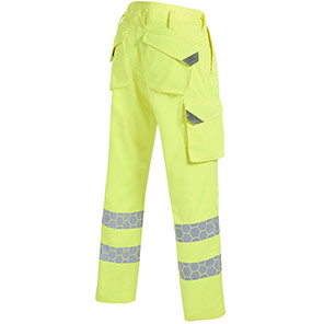 ProGARM TR270F Women's Yellow Hi-Vis Arc-Flash Cargo Trousers