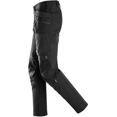 Snickers AllRoundWork 6218 Black Stretch Trousers with Holster Pockets