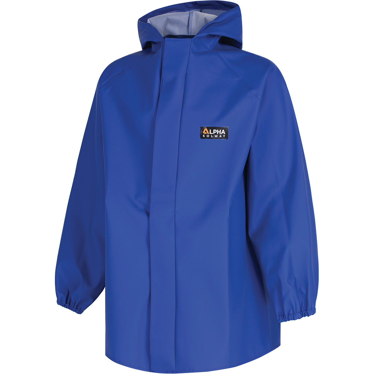 Alpha Solway Chemsol HG Lite Blue Hooded Chemical Jacket | Alpha Solway | Food Industry Jackets 