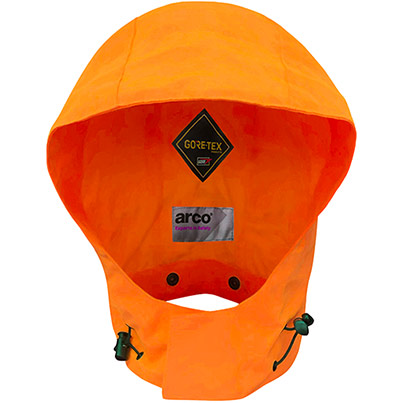 Arco Hi-Vis Orange GORE-TEX Hood